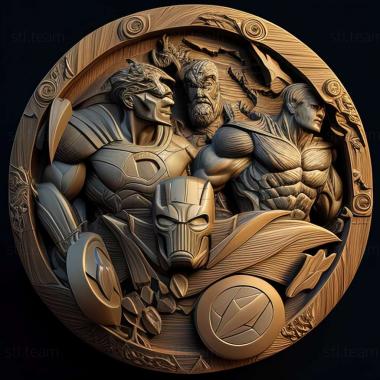 3D model Marvel Avengers Battle game (STL)